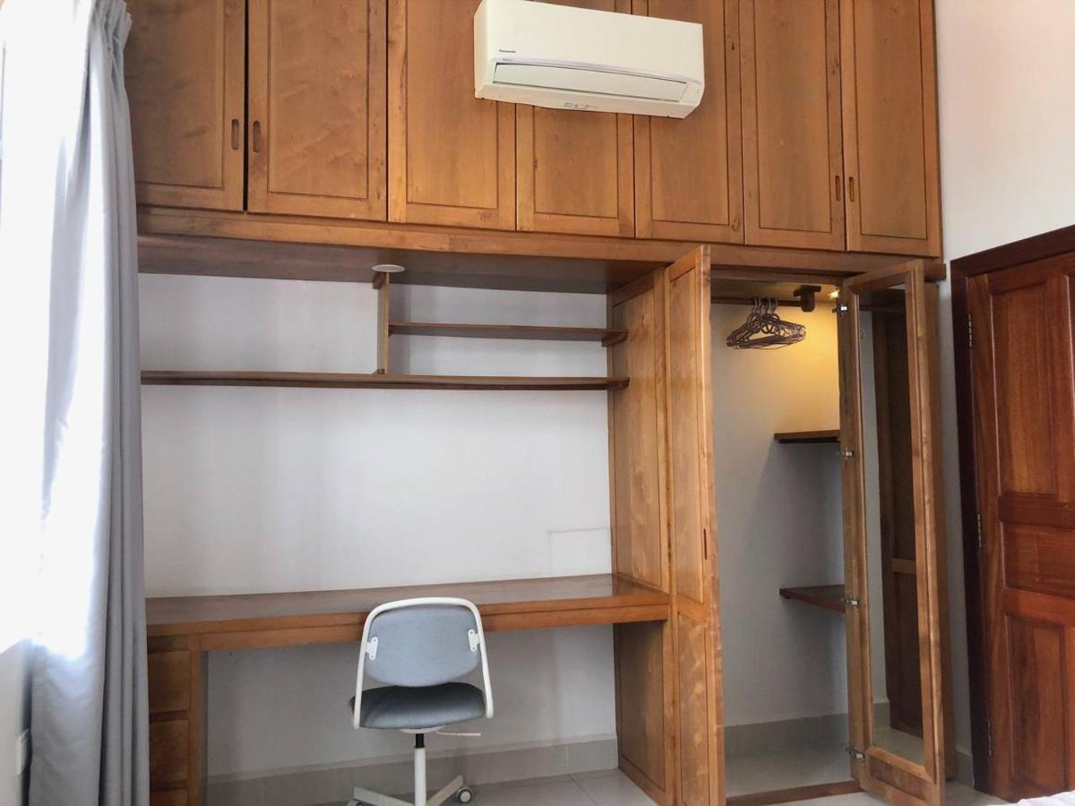60m² 2 slaapkamer, 2 privé badkamer Appartement in Chamkar Morn Phnom-Penh Buitenkant foto
