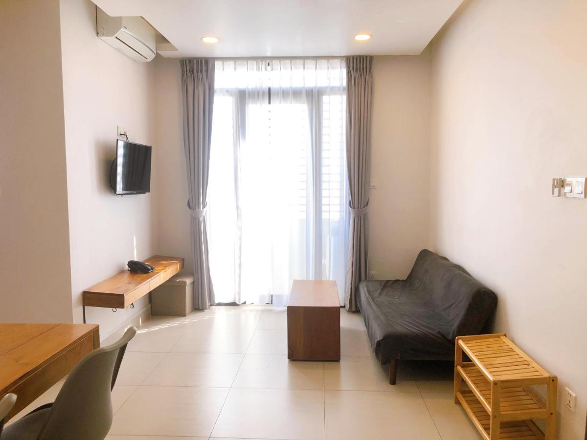 60m² 2 slaapkamer, 2 privé badkamer Appartement in Chamkar Morn Phnom-Penh Buitenkant foto