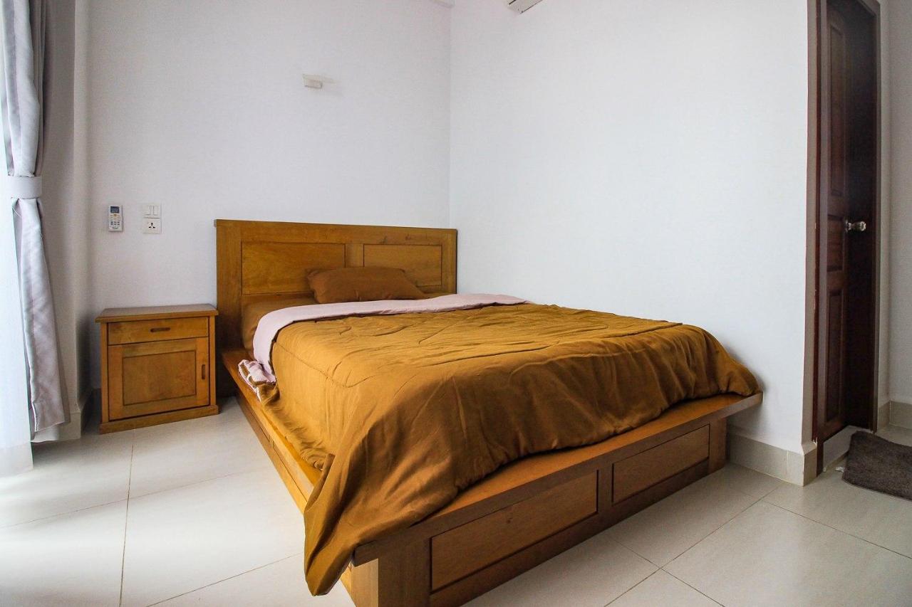 60m² 2 slaapkamer, 2 privé badkamer Appartement in Chamkar Morn Phnom-Penh Buitenkant foto