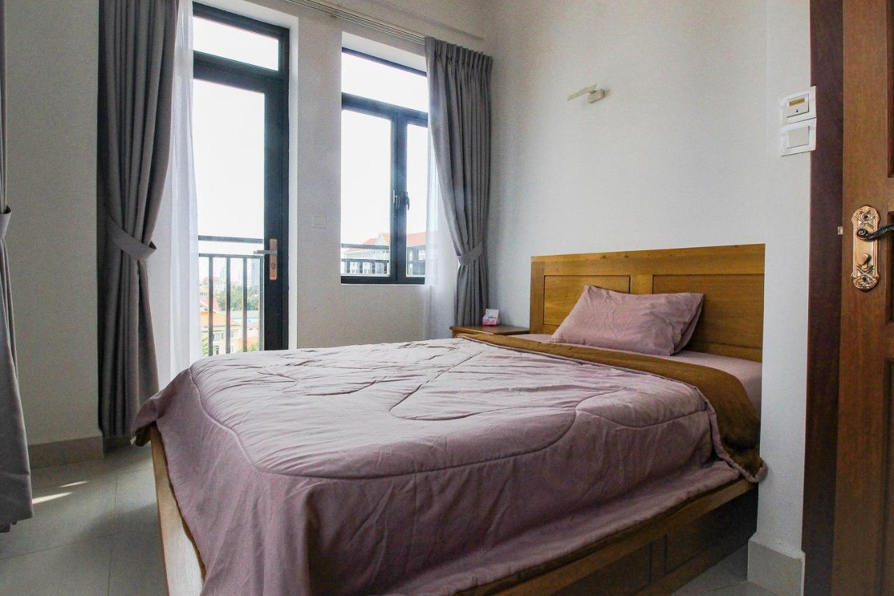 60m² 2 slaapkamer, 2 privé badkamer Appartement in Chamkar Morn Phnom-Penh Buitenkant foto