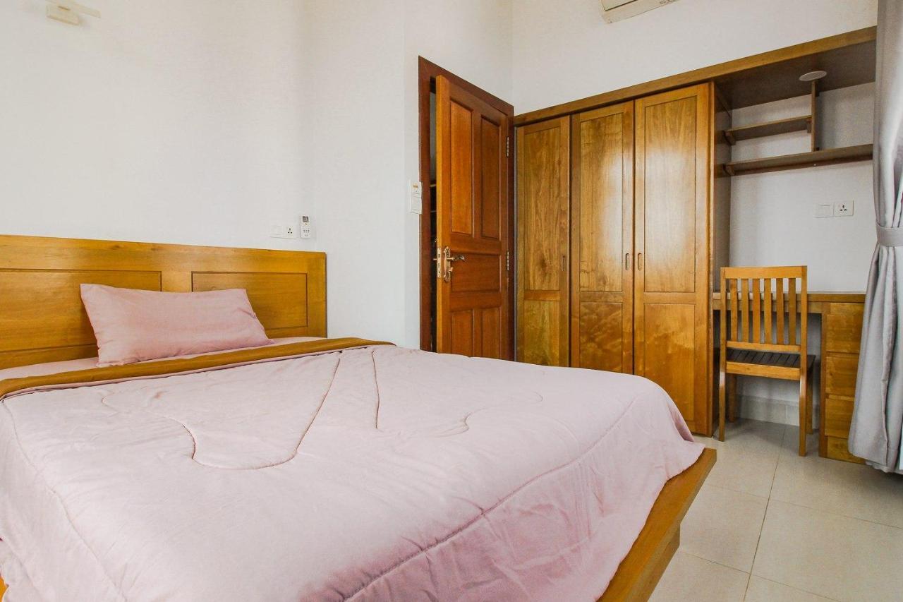 60m² 2 slaapkamer, 2 privé badkamer Appartement in Chamkar Morn Phnom-Penh Buitenkant foto