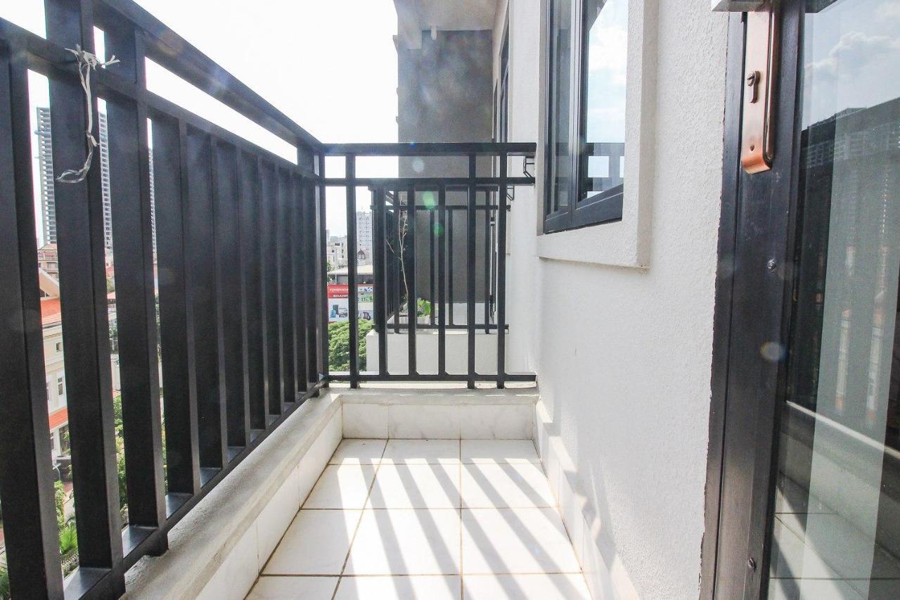 60m² 2 slaapkamer, 2 privé badkamer Appartement in Chamkar Morn Phnom-Penh Buitenkant foto